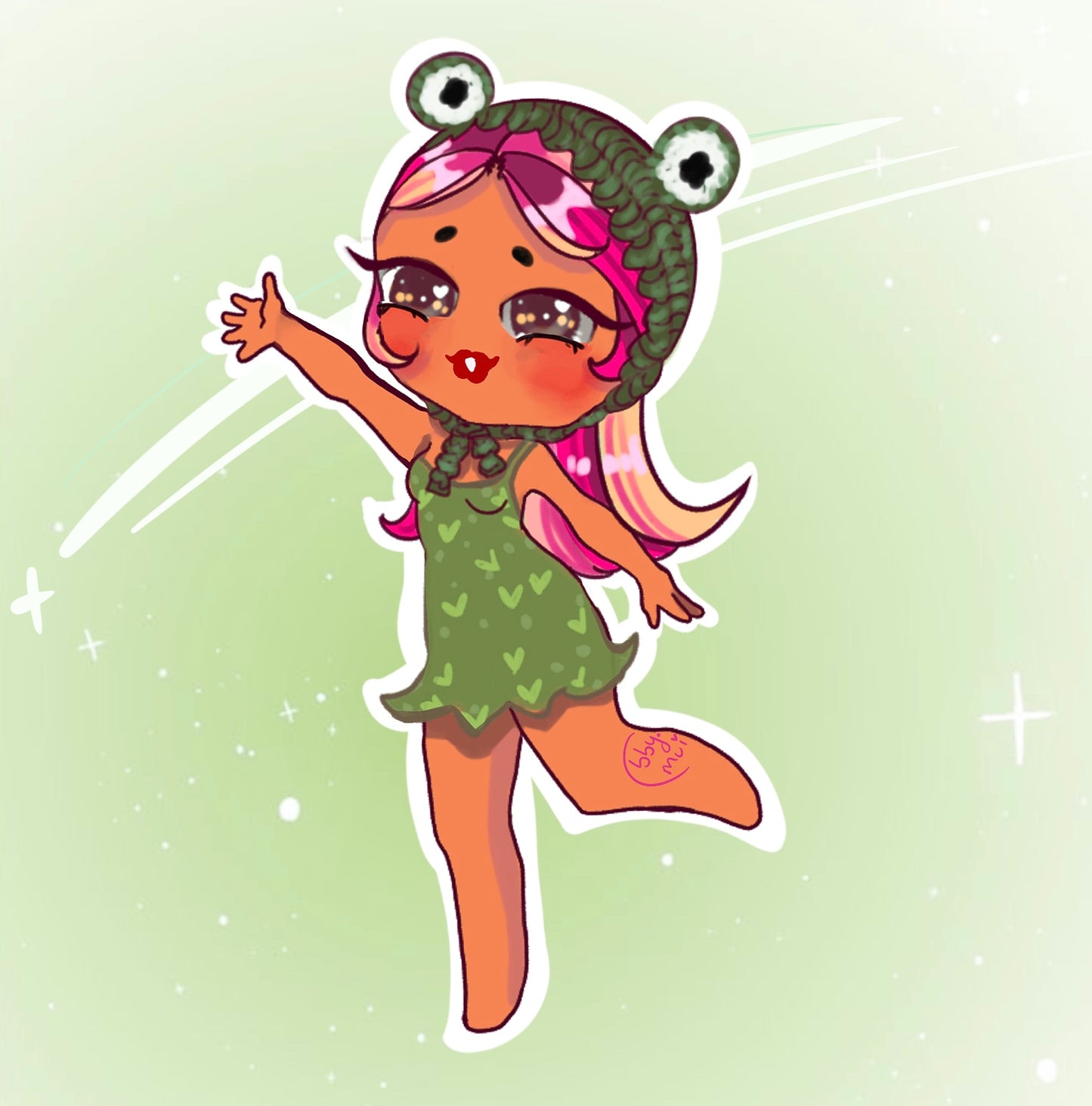 °.*BBYMUI the STICKER! (2 Pieces)