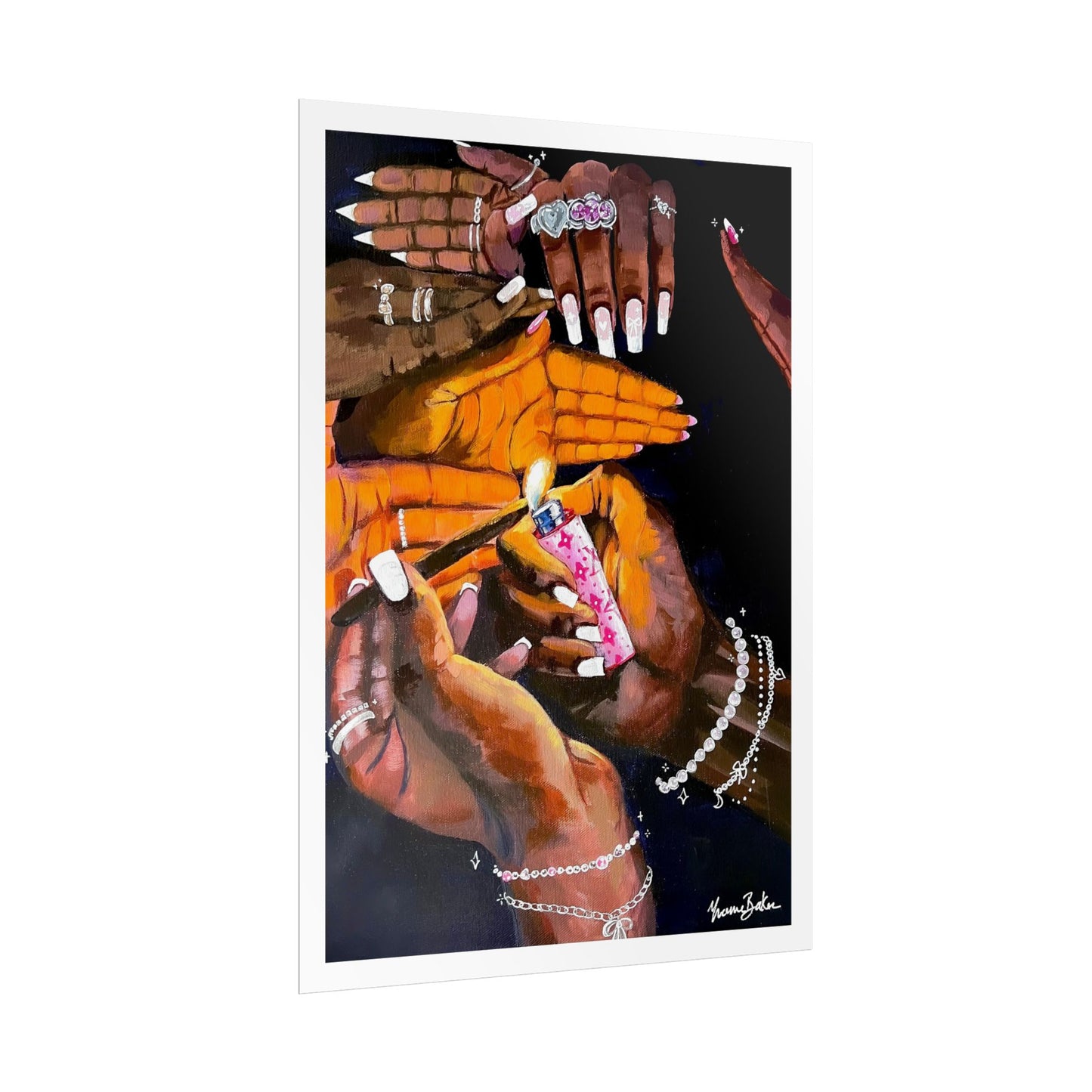 Pretty & Fꨄded/ It Takes a Villageೀ⋆⑅˚ - Mini Print