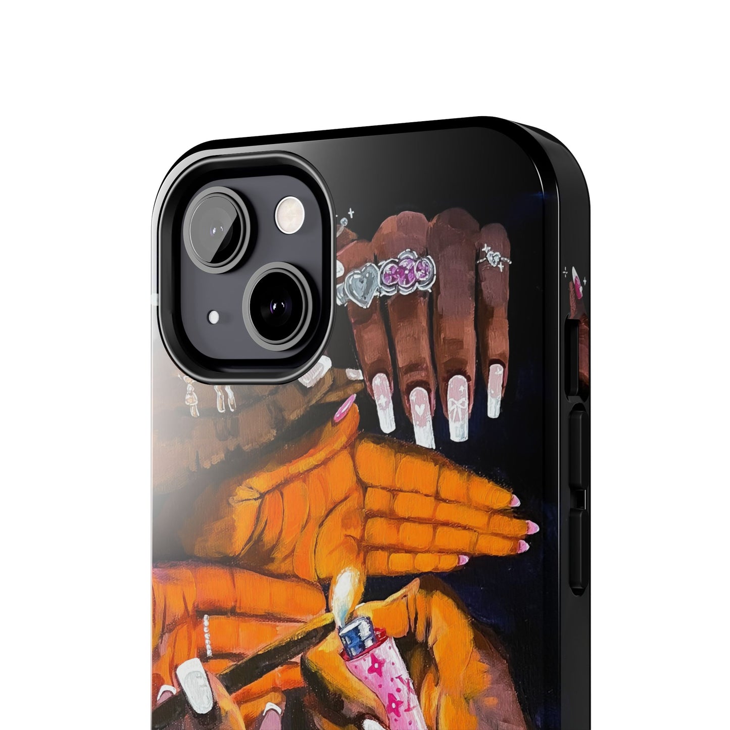 Pretty & Fꨄded/ It Takes a Villageೀ⋆⑅˚ Tough Phone Case