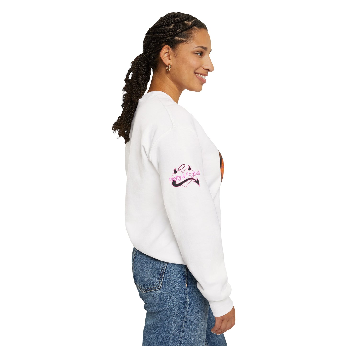 Pretty & Fꨄded/ It Takes a Villageೀ⋆⑅˚ Crew Neck Sweater