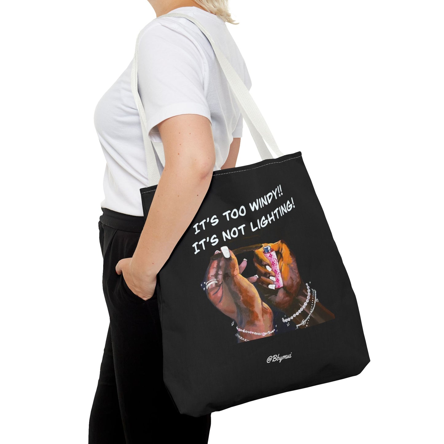 Pretty & Fꨄded/ It Takes a Villageೀ⋆⑅˚ Tote Bag <3