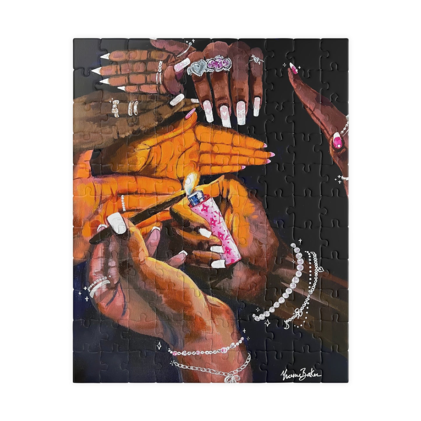 Puzzle🧩 Pretty & Fꨄded/ It Takes a Villageೀ⋆⑅˚ (110, 252 pieces )