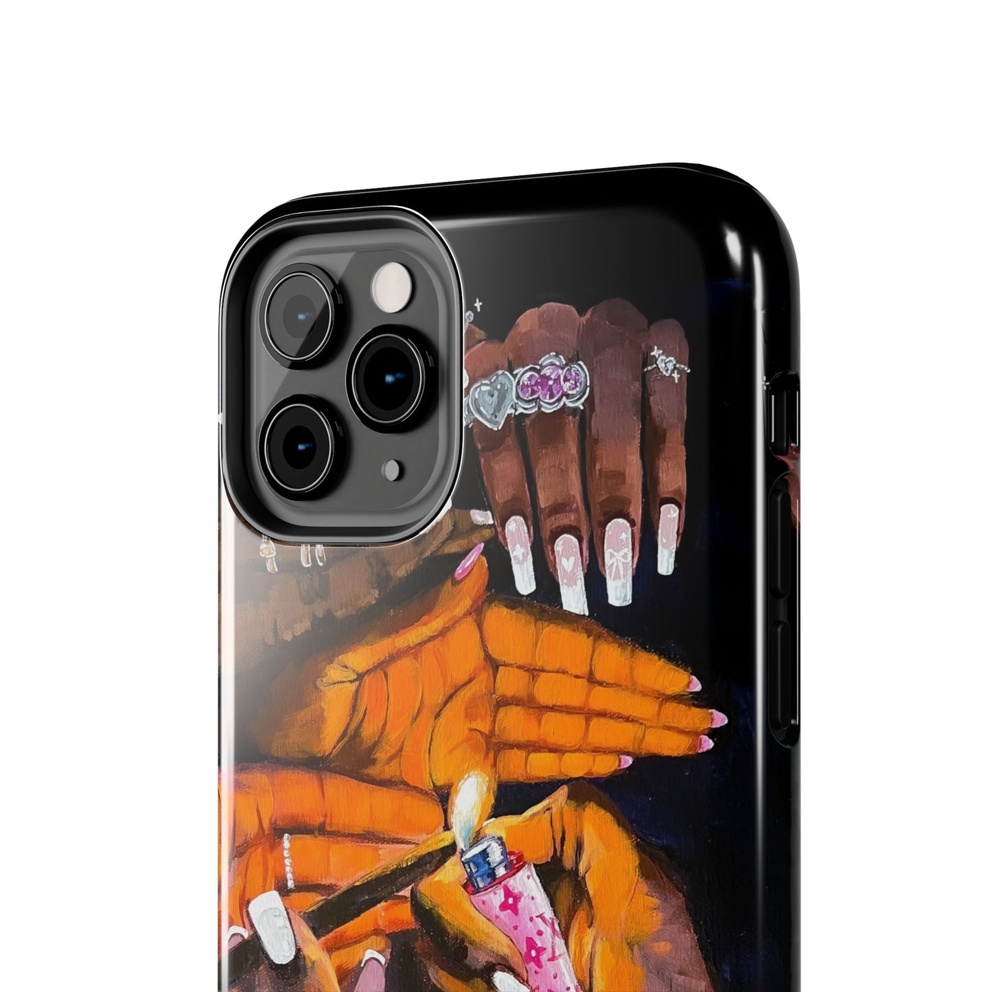 Pretty & Fꨄded/ It Takes a Villageೀ⋆⑅˚ Tough Phone Case