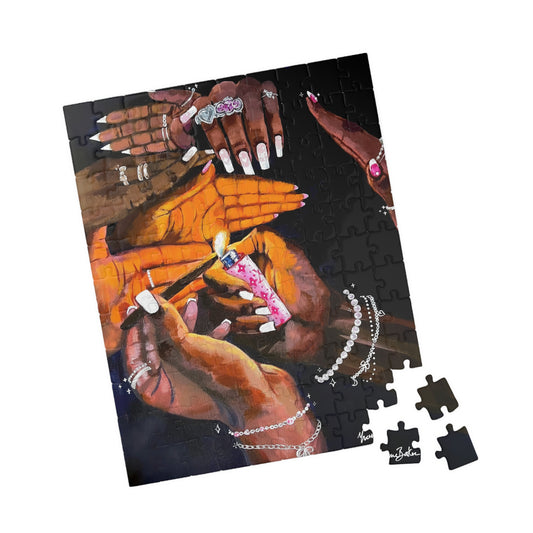 Puzzle🧩 Pretty & Fꨄded/ It Takes a Villageೀ⋆⑅˚ (110, 252 pieces )