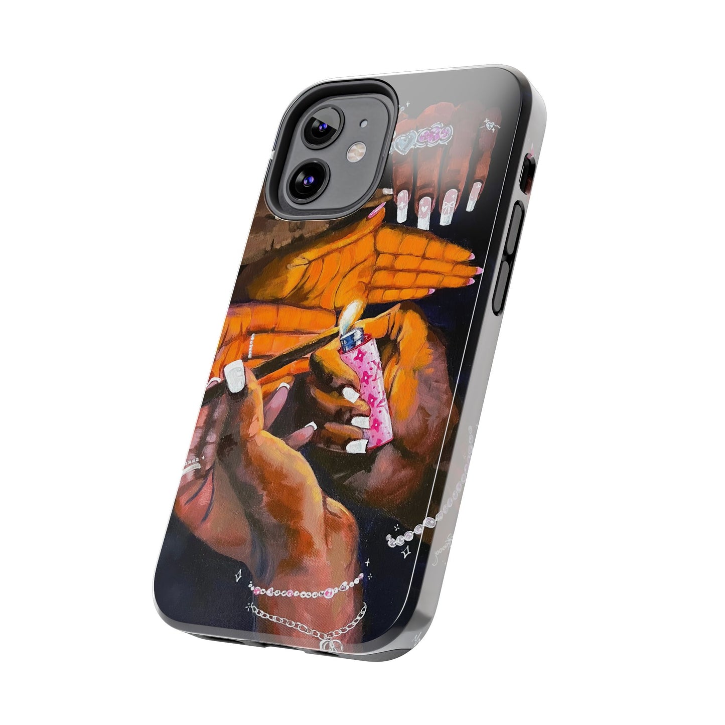Pretty & Fꨄded/ It Takes a Villageೀ⋆⑅˚ Tough Phone Case