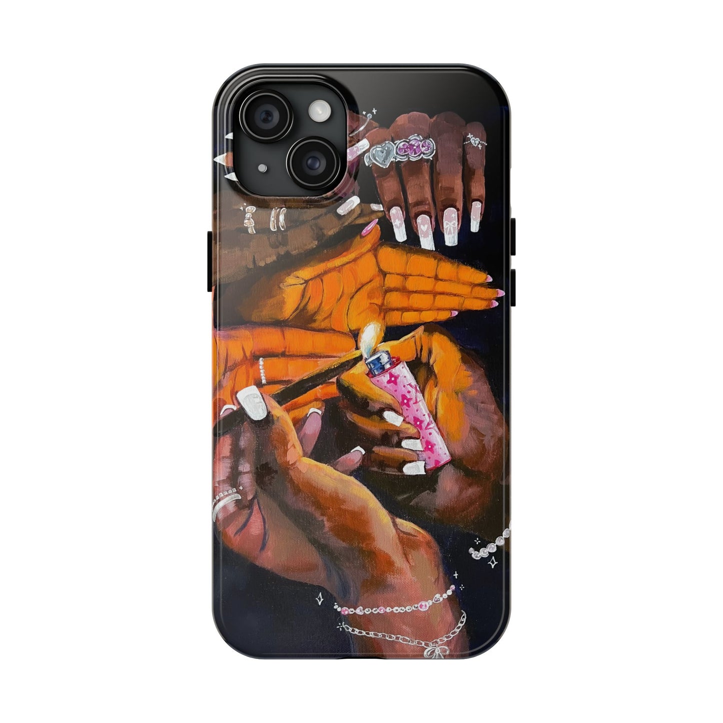 Pretty & Fꨄded/ It Takes a Villageೀ⋆⑅˚ Tough Phone Case