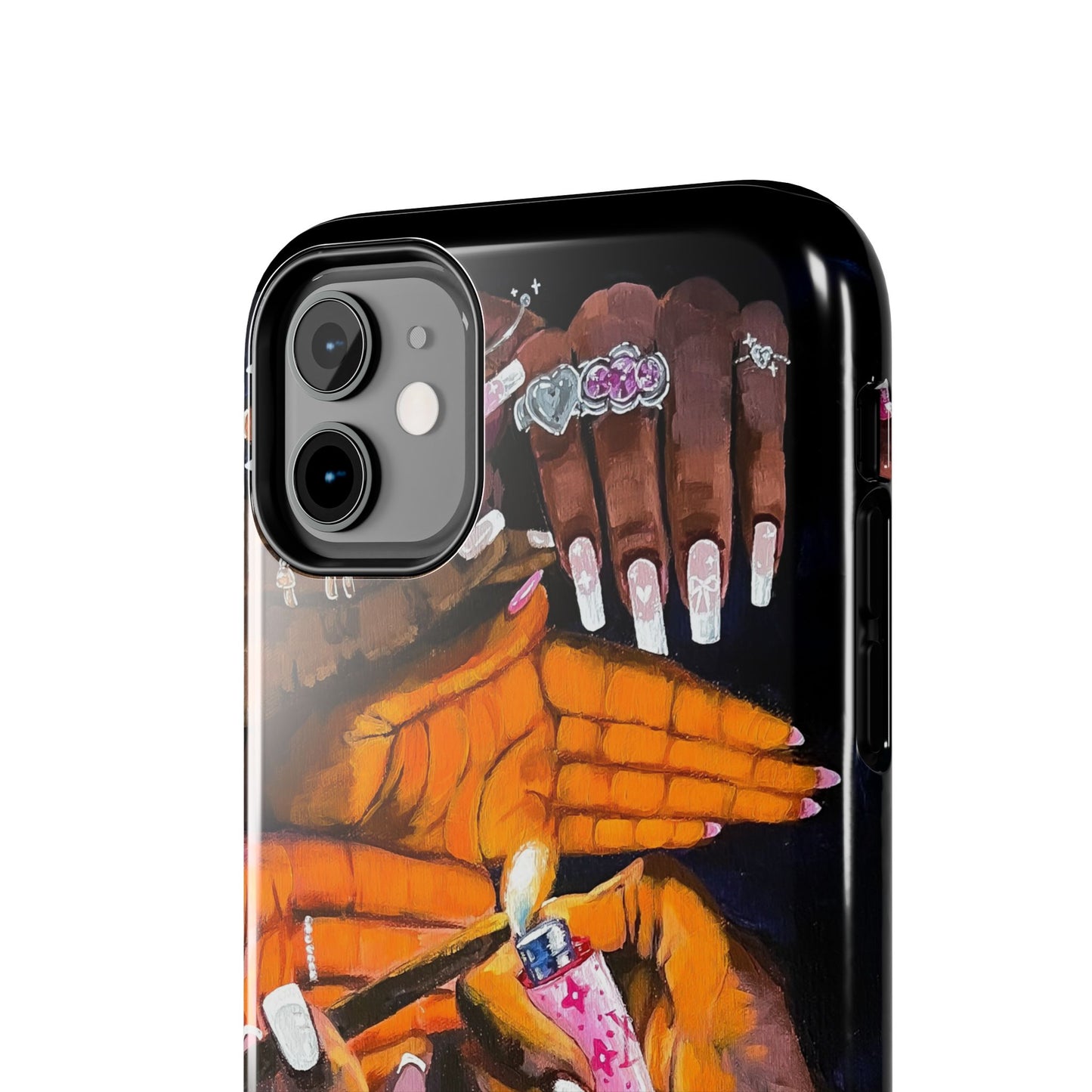 Pretty & Fꨄded/ It Takes a Villageೀ⋆⑅˚ Tough Phone Case