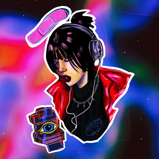 Phenomenon The STICKER! (2 Pieces) - Daria Fanart