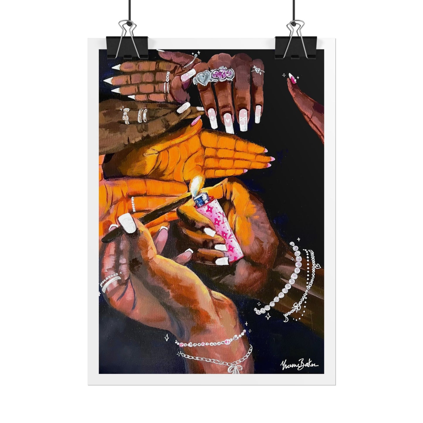 Pretty & Fꨄded/ It Takes a Villageೀ⋆⑅˚ - Mini Print