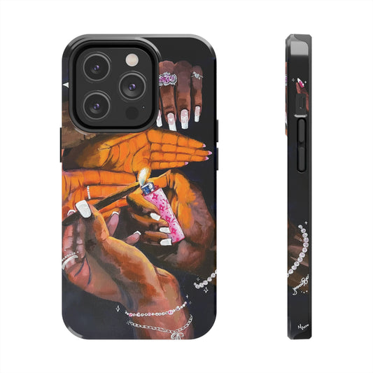 Pretty & Fꨄded/ It Takes a Villageೀ⋆⑅˚ Tough Phone Case