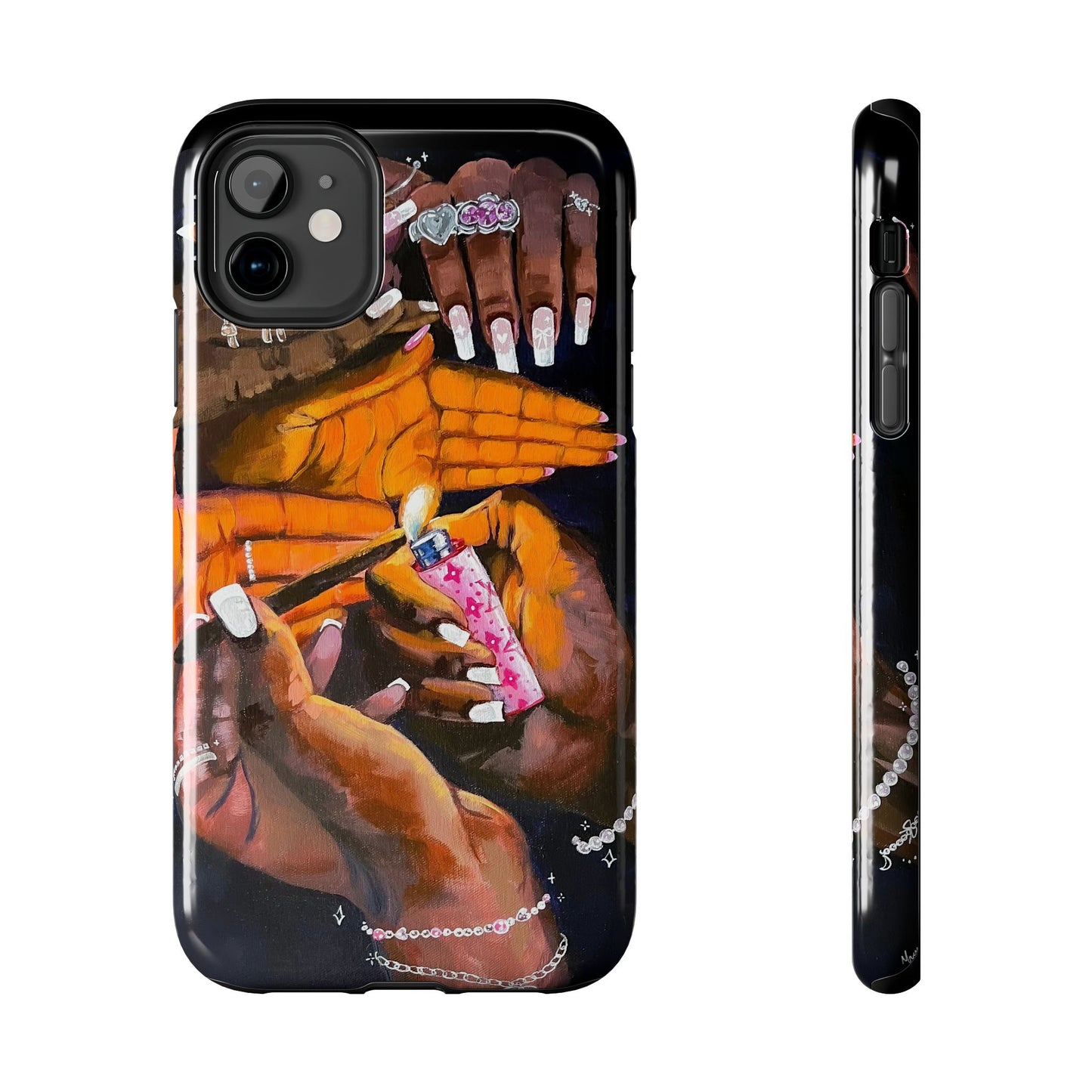 Pretty & Fꨄded/ It Takes a Villageೀ⋆⑅˚ Tough Phone Case