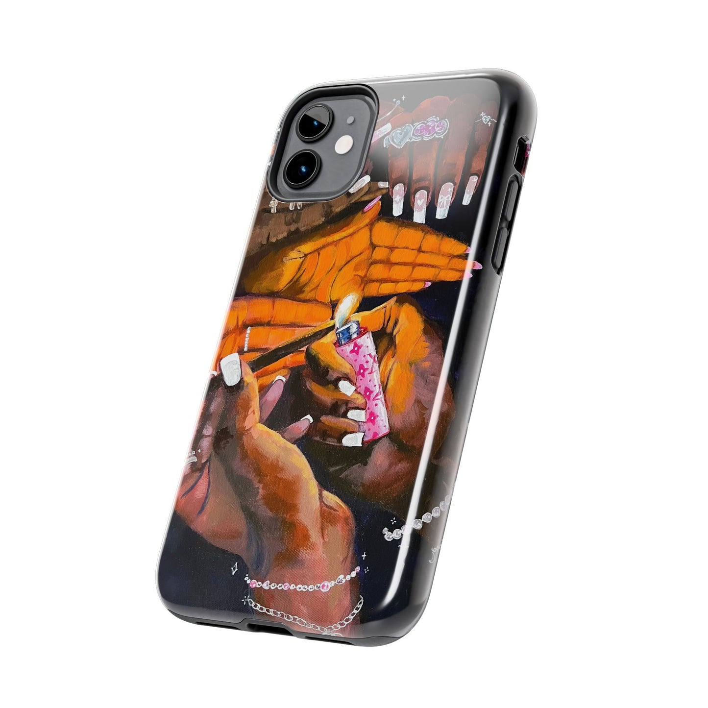 Pretty & Fꨄded/ It Takes a Villageೀ⋆⑅˚ Tough Phone Case