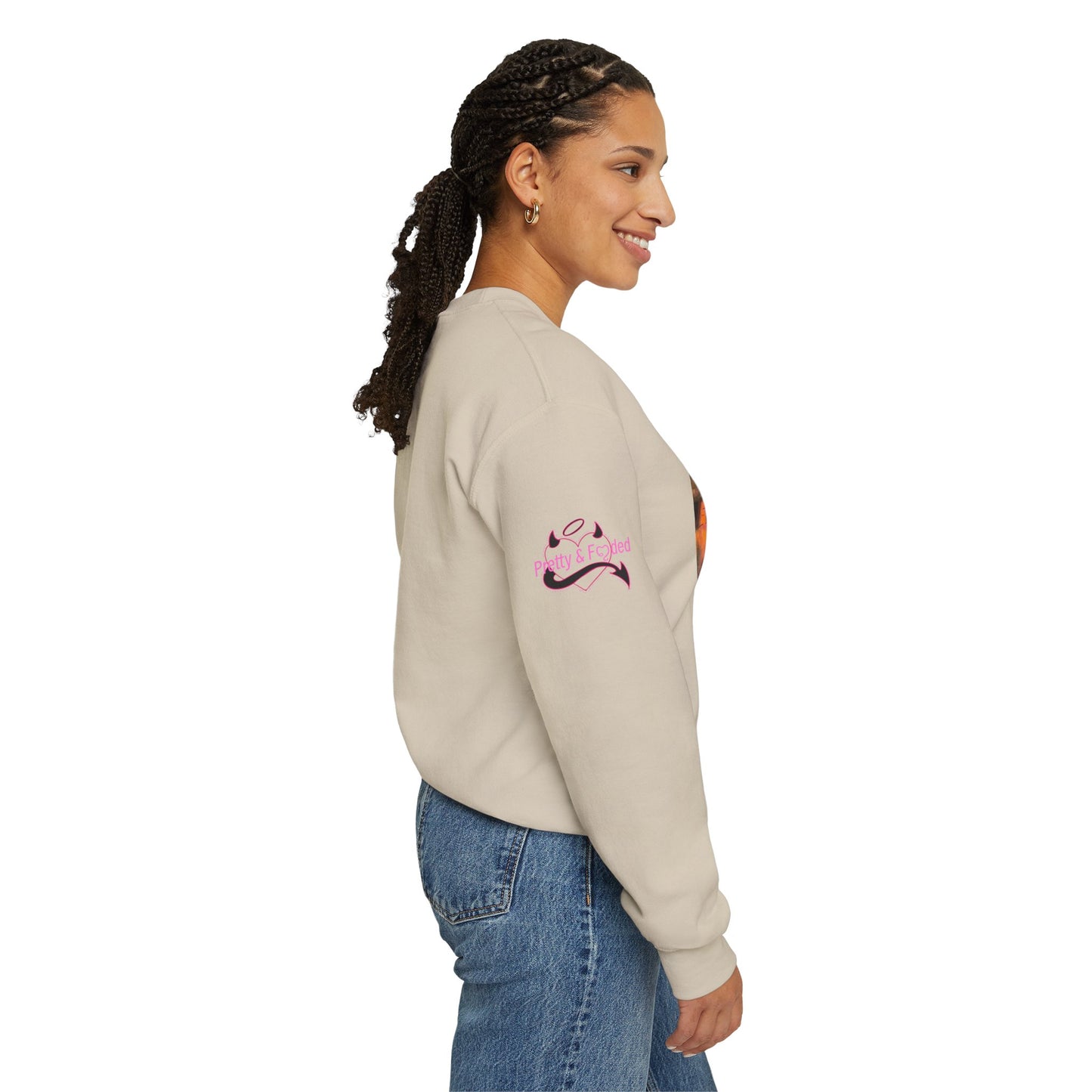 Pretty & Fꨄded/ It Takes a Villageೀ⋆⑅˚ Crew Neck Sweater