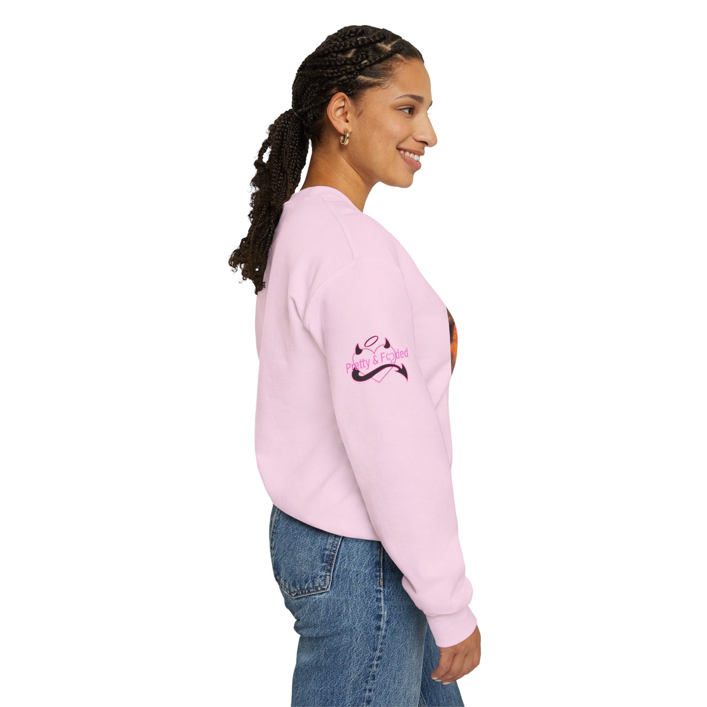 Pretty & Fꨄded/ It Takes a Villageೀ⋆⑅˚ Crew Neck Sweater