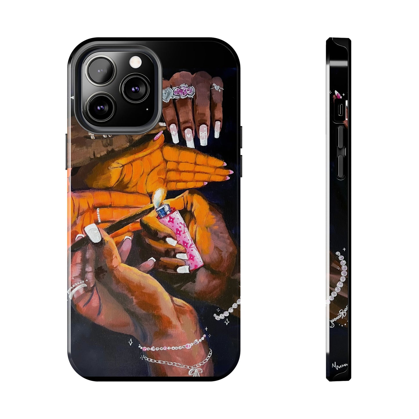 Pretty & Fꨄded/ It Takes a Villageೀ⋆⑅˚ Tough Phone Case