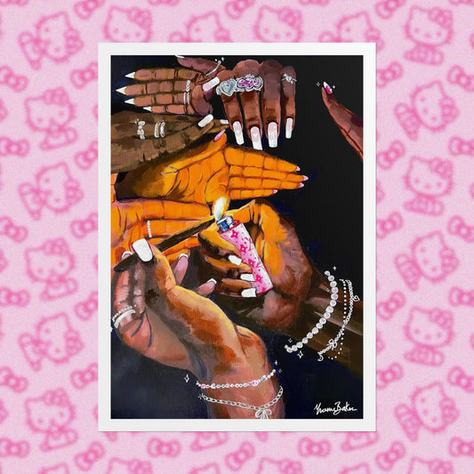 Pretty & Fꨄded/ It Takes a Villageೀ⋆⑅˚ - Mini Print