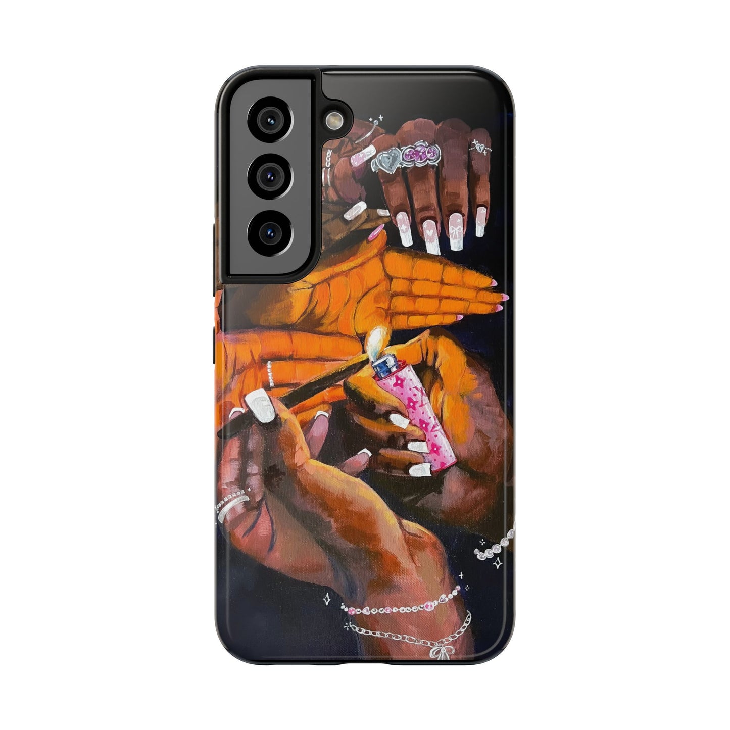Pretty & Fꨄded/ It Takes a Villageೀ⋆⑅˚ Tough Phone Case