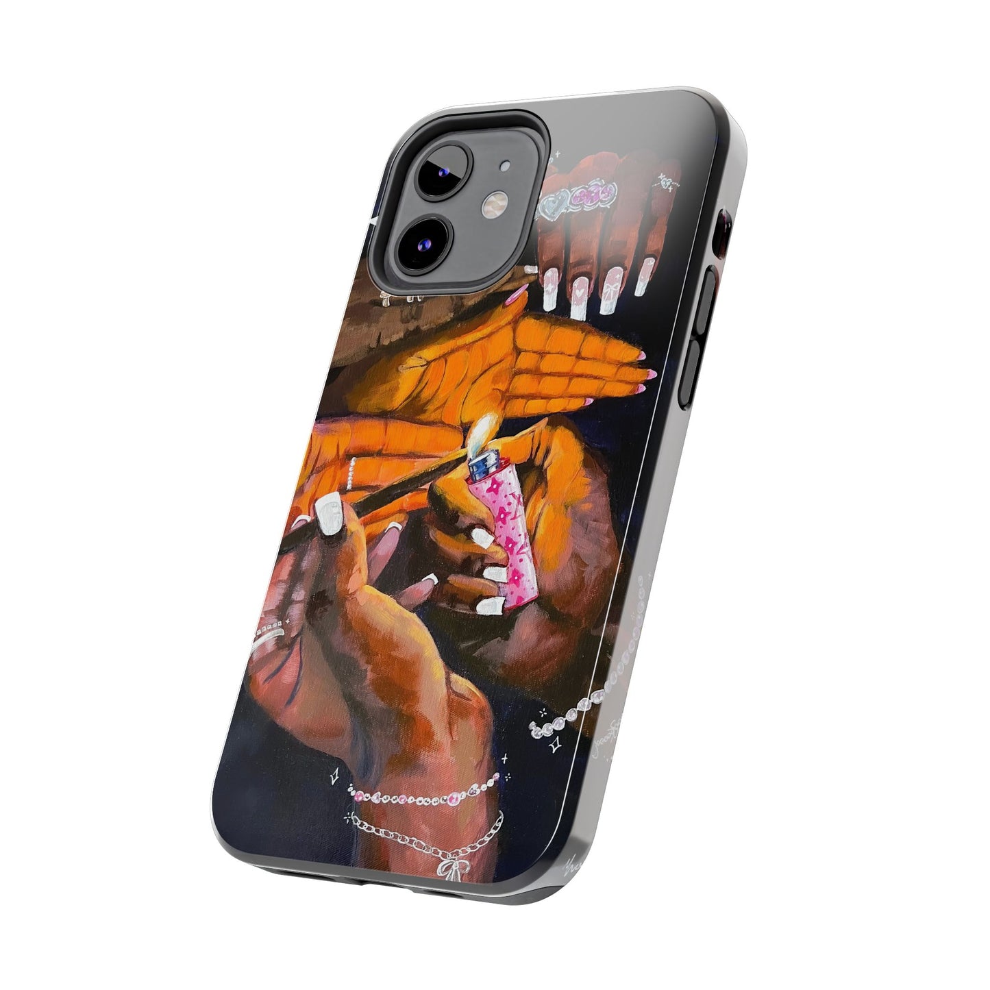Pretty & Fꨄded/ It Takes a Villageೀ⋆⑅˚ Tough Phone Case