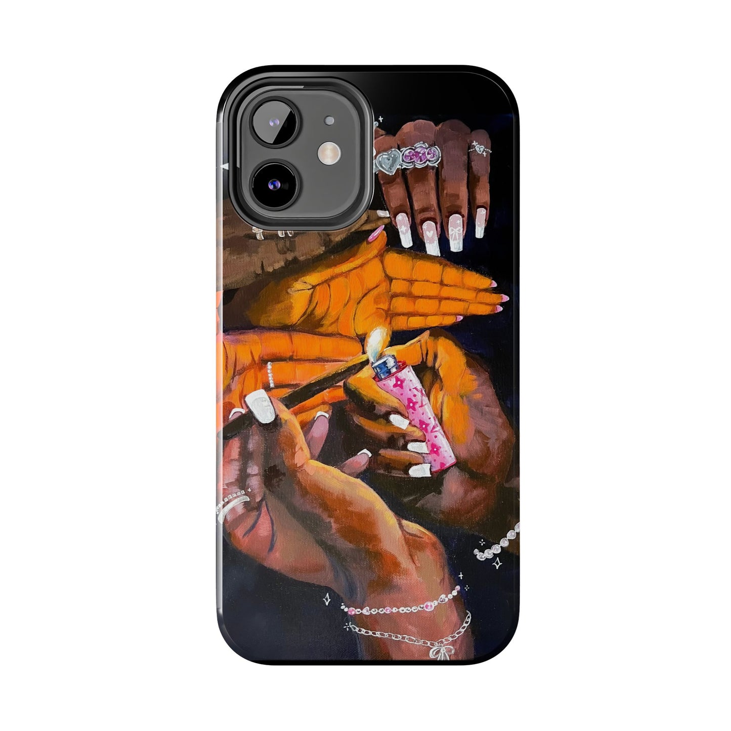 Pretty & Fꨄded/ It Takes a Villageೀ⋆⑅˚ Tough Phone Case