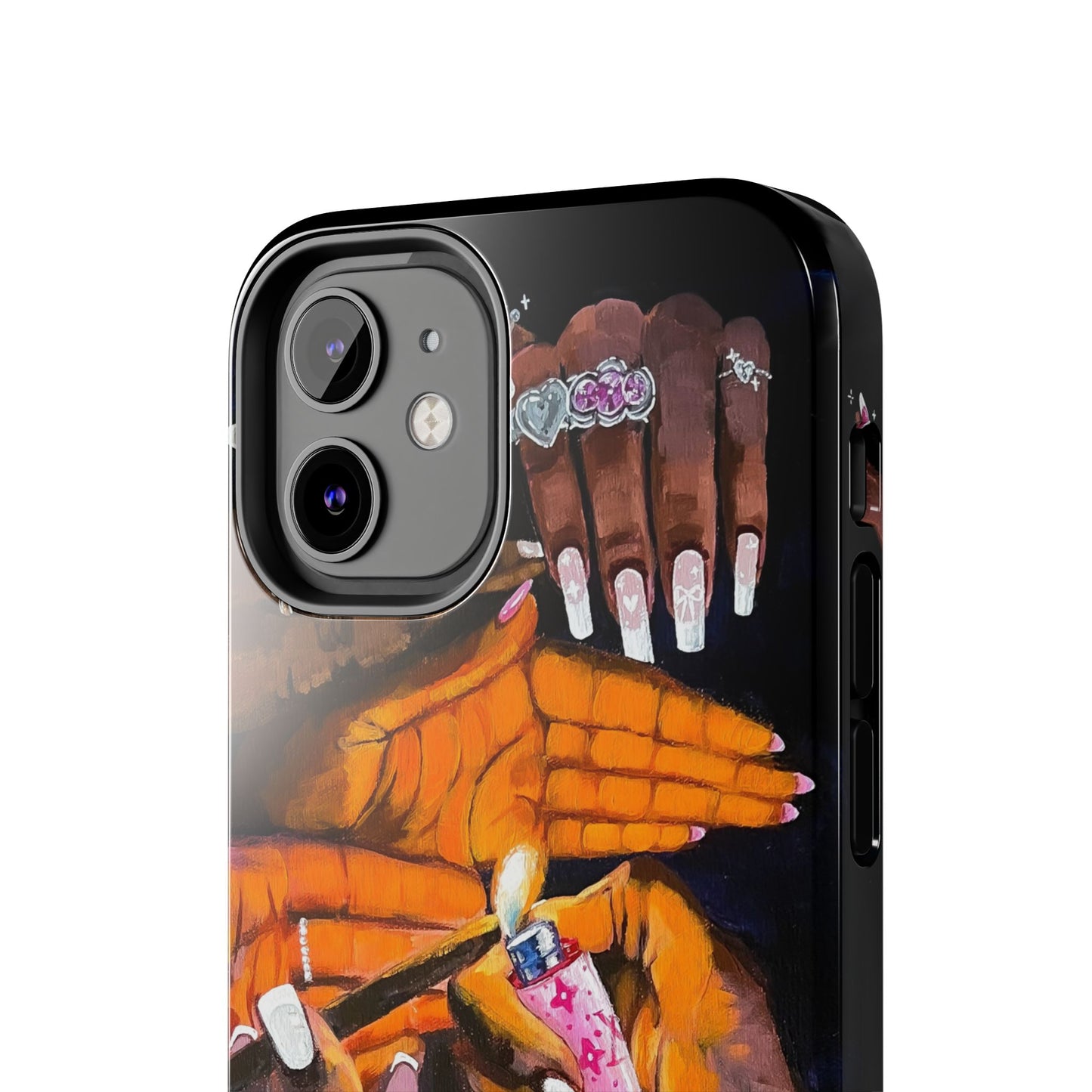 Pretty & Fꨄded/ It Takes a Villageೀ⋆⑅˚ Tough Phone Case