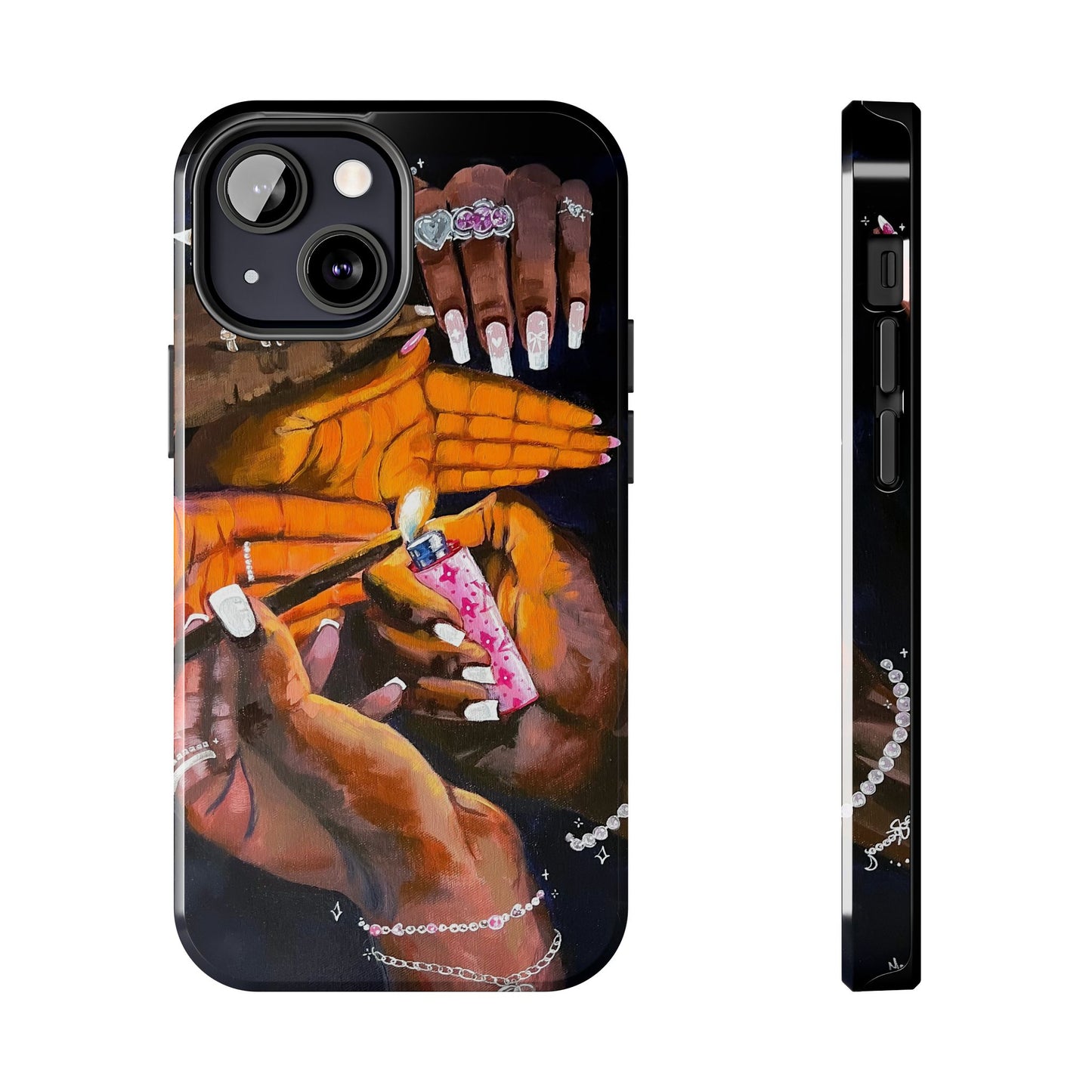 Pretty & Fꨄded/ It Takes a Villageೀ⋆⑅˚ Tough Phone Case
