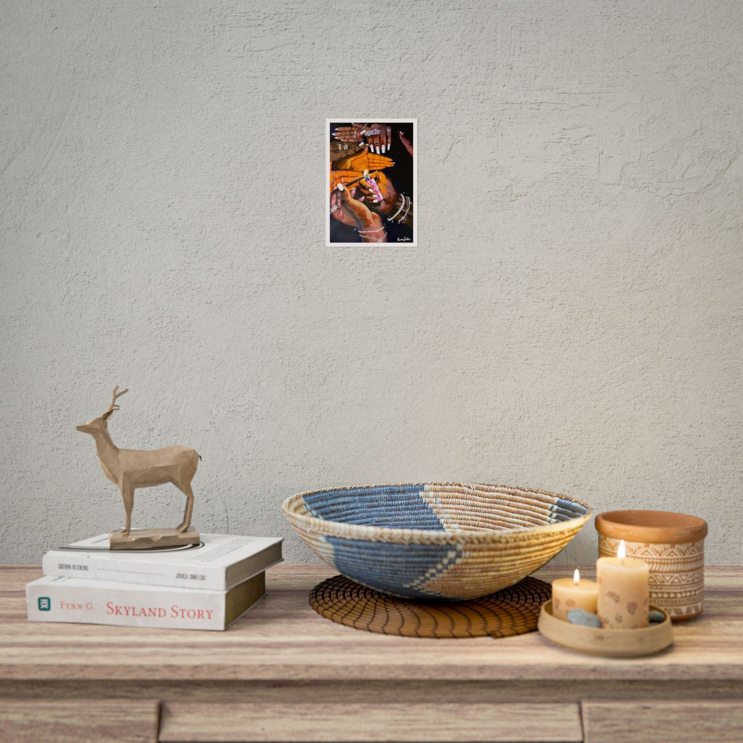 Pretty & Fꨄded/ It Takes a Villageೀ⋆⑅˚ - Mini Print