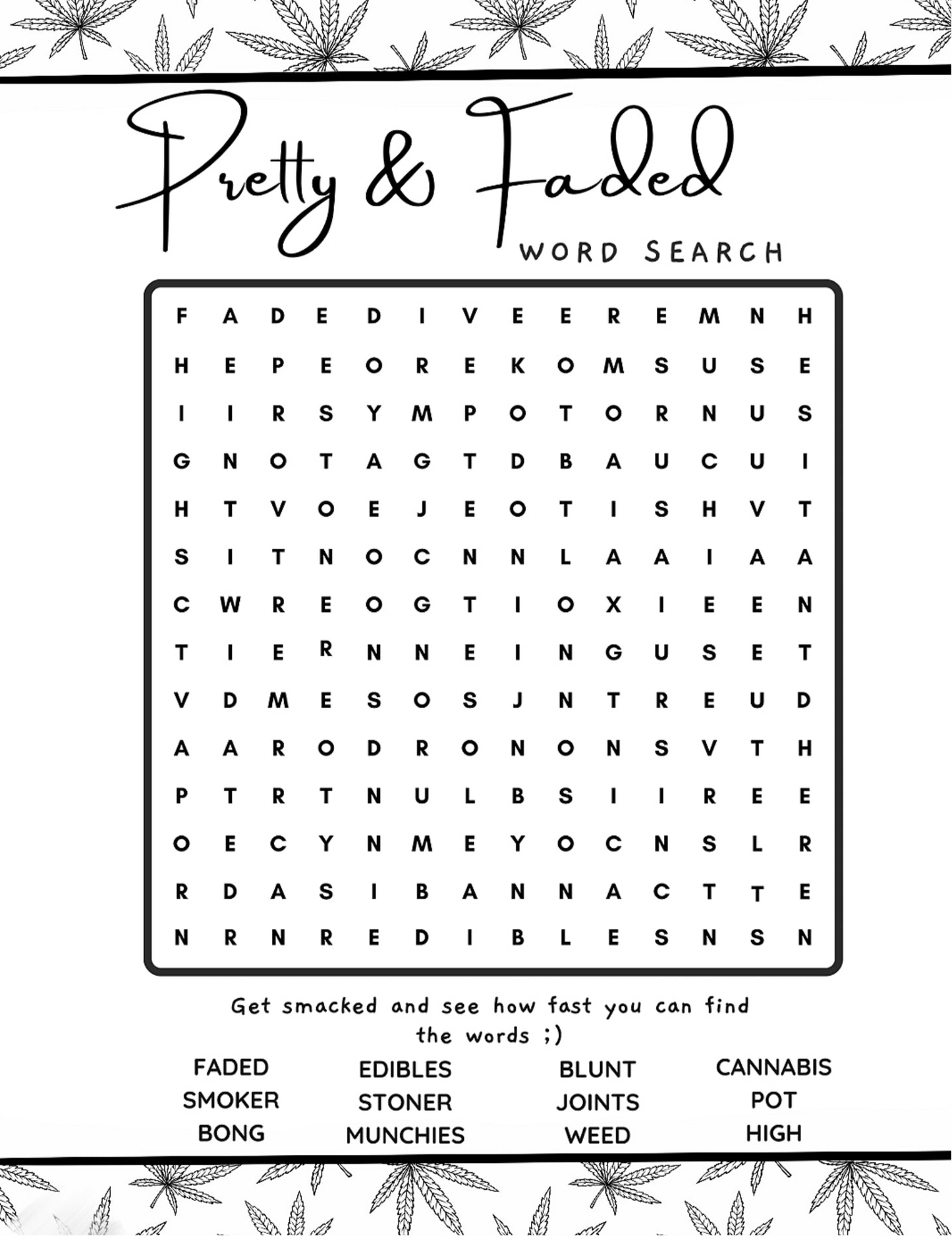 Color Me High: A Coloring Book for the Pretty & Fꨄded Stoners ೀ⋆⑅˚