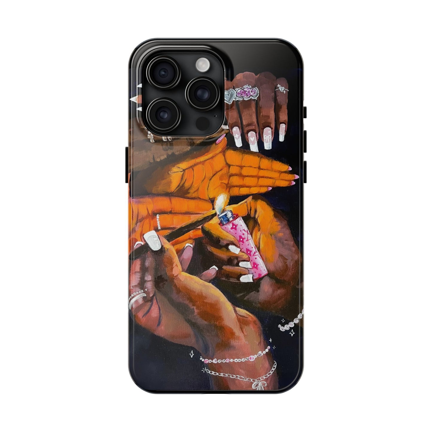 Pretty & Fꨄded/ It Takes a Villageೀ⋆⑅˚ Tough Phone Case