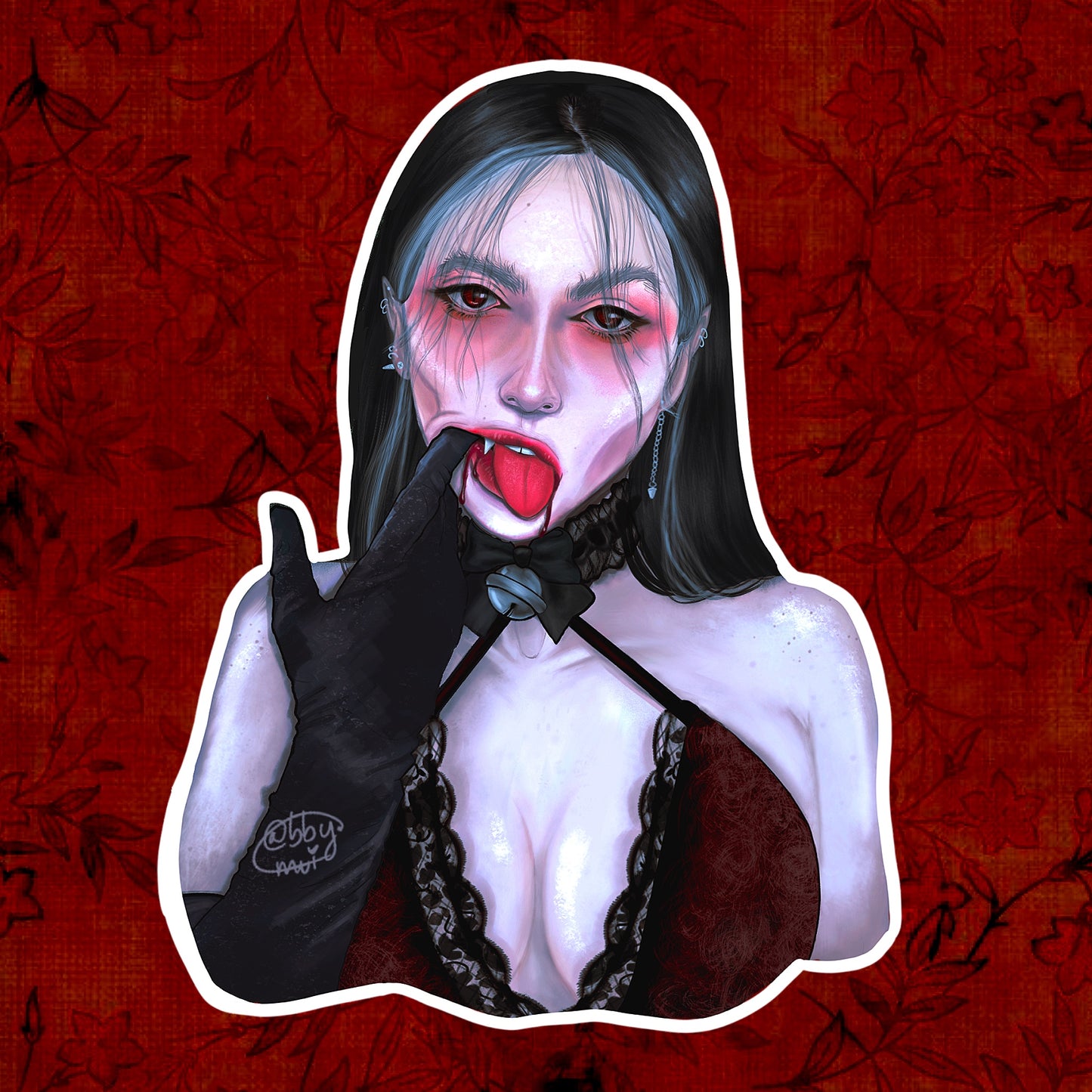 Vamp Brat ♱ the STICKERS! (2 Pieces)
