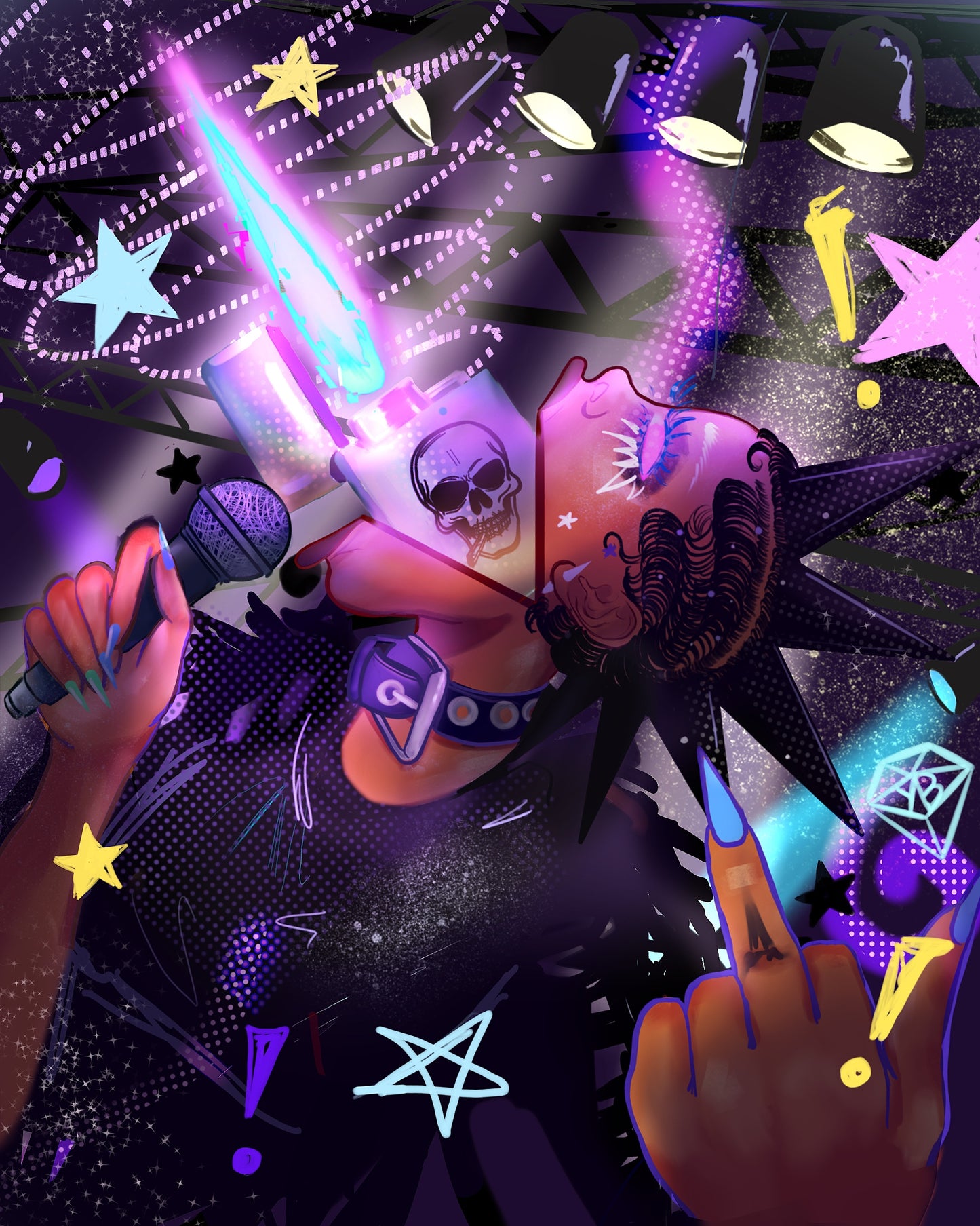 NASTY ──★ Rico Nasty Fanart